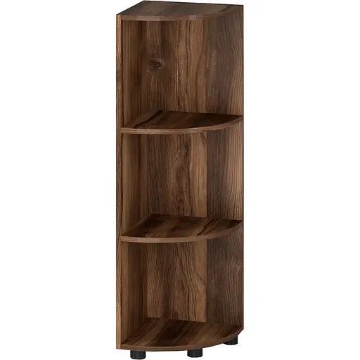 Стелаж кутовий Orange-Line ОП-732 середній дуб бароко 347х347х1103 мм