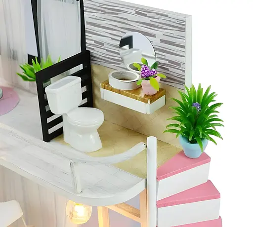 3D конструктор Румбокс Anna pink melody  своїми руками, світлові ефекти - фото 8