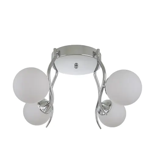 Люстра Brille потолочная молекула E14 60W CH (BL-977C/4)