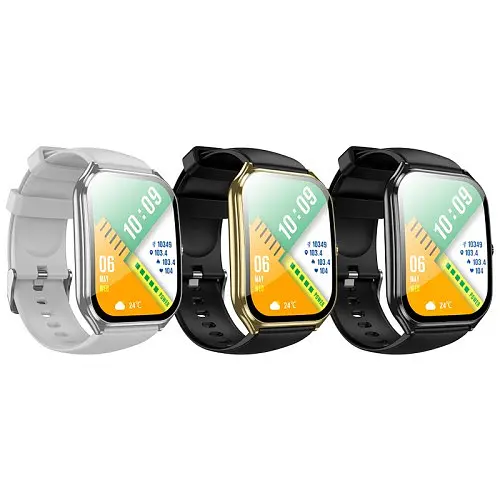 Смарт-годинник Hoco Y28 AMOLED Smart sports watch(call version) сріблястий - фото 5