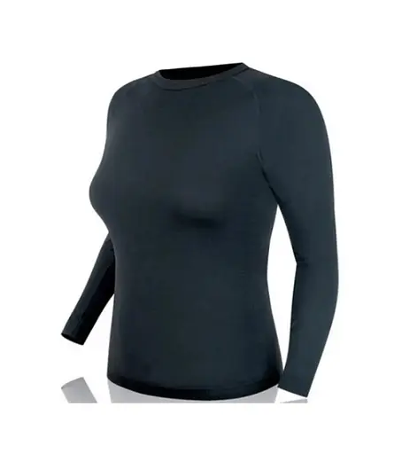 Термокофта Fuse (F-Lite) Code Merino Longshirt Woman M Чорний (1053-15-1416-7-2-0002-cod) - фото 2