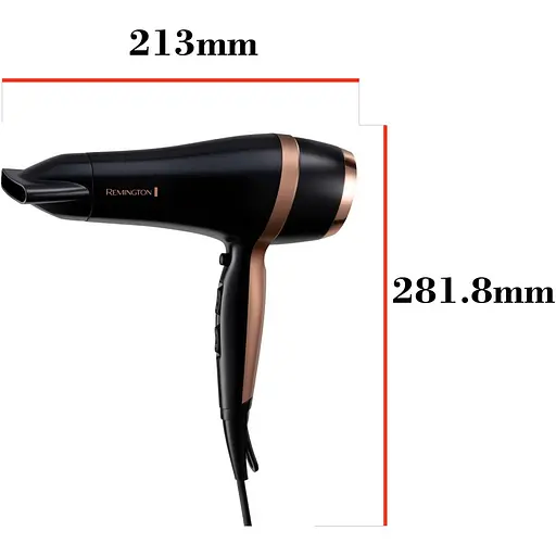 Фен Remington Salon Smooth D6960GP Black [130111] - фото 12