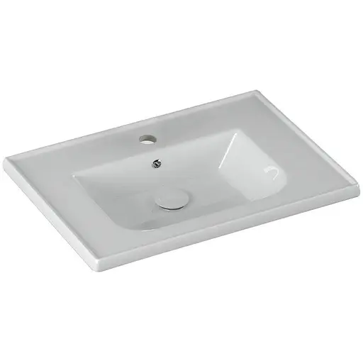 Меблевий умивальник Imprese Laska 65,3 x 46,4 см white i3207(2), Білий - фото 1