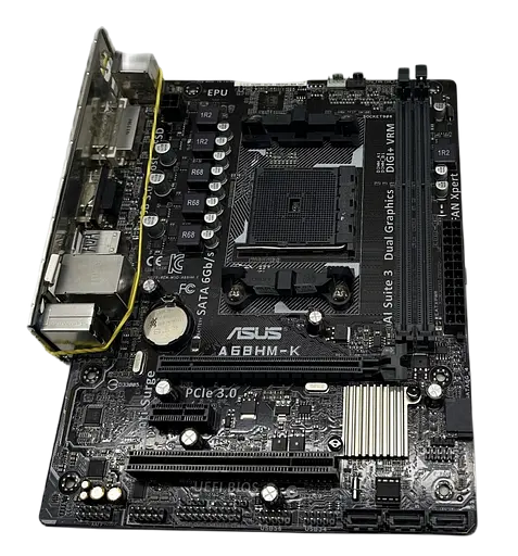 Материнская плата Asus A68HM-K Socket FM2+ (A68HM-K) Б/У - фото 2