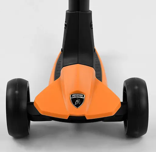 Детский самокат Lamborghini LB 10200 оранжевый - фото 4
