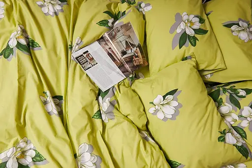 Комплект постельного белья Moon&Star Бязь Gold Люкс Wisteria двуспальный 175х210 наволочки 4х50х70 - фото 4