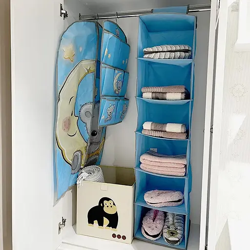 Подвесной органайзер Handy Home голубой 30 х 30 х 120 см (UC-104) - фото 2