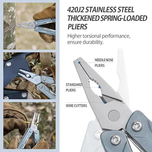 Мультитул Nextool Mini Sailor Pliers S11 Blue (NE20156B) - фото 3