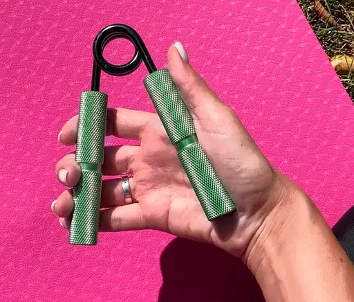 Кістьовий еспандер EasyFit Hand Grip PRO 91 кг зелений (200 lb) (EF-1902-200) - фото 5