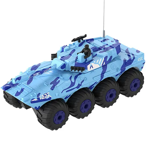 Бронетранспортер-амфібія на радіокеруванні SCHE Y1802 Blue