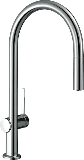 Змішувач Hansgrohe Talis 210 1jet кухонний з витяжним виливом 72802000 Хром - фото 1