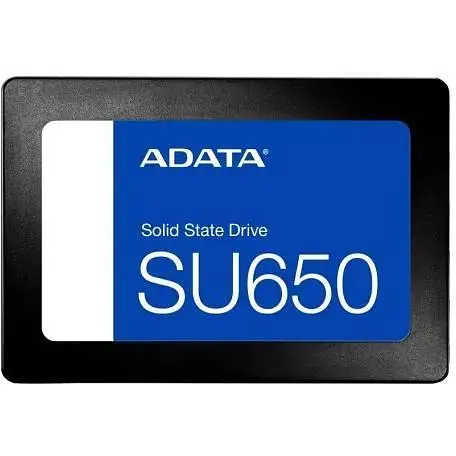 Твердотельный накопитель SSD 960Gb ADATA Ultimate SU650 SATA3 2.5" 3D TLC 520/450 МБ/с (ASU650SS-960GT-R) - фото 1