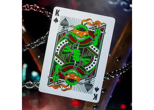 Карти гральні United States Playing Card Company Theory11 Teenage Mutant Ninja Turtles (ВР_TTMNT) - фото 9