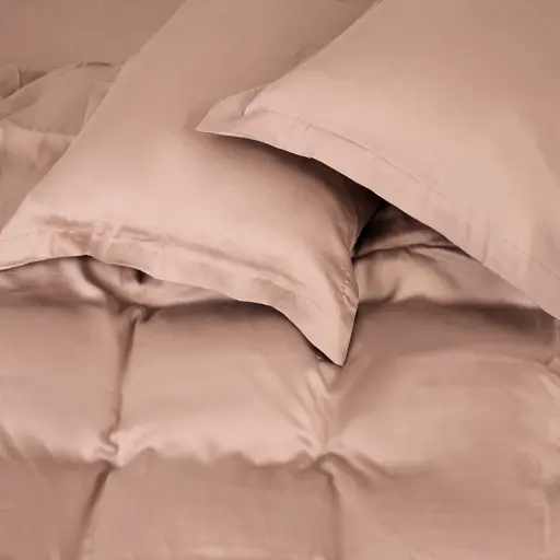 Простыня на резинке MirSon Tencel №03 Creamy 100х200 см (2200009369322) - фото 1