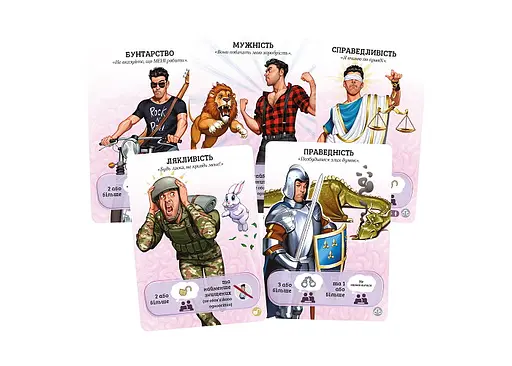 Настільна гра Lords of Boards Голоси в моїй голові (Voices in my head) (укр.) (LOB2211UA) - фото 3