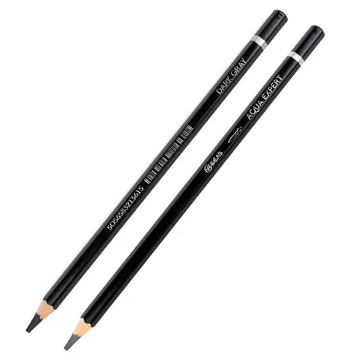 Карандаш акварельный 99IDEAS "Aqua Expert", Dark Gray/Темно-серый, 99AE-DGRAY - фото 2