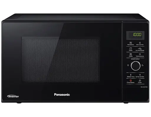 Микроволновая печь Panasonic 23 л, электр. управление, 1000 Вт, дисплей, черный - фото 2