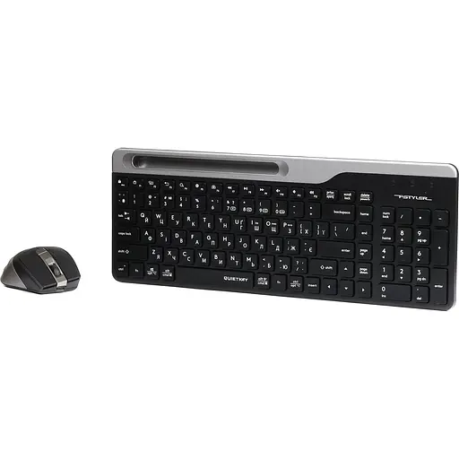 Комплект (клавіатура + миша) A4Tech Fstyler FB2535CS Smoky Grey [138919] - фото 3