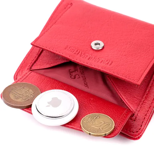 Кожаный женский кошелек ST Leather 9.5х11.2х1.5 см acs0028426 - фото 6