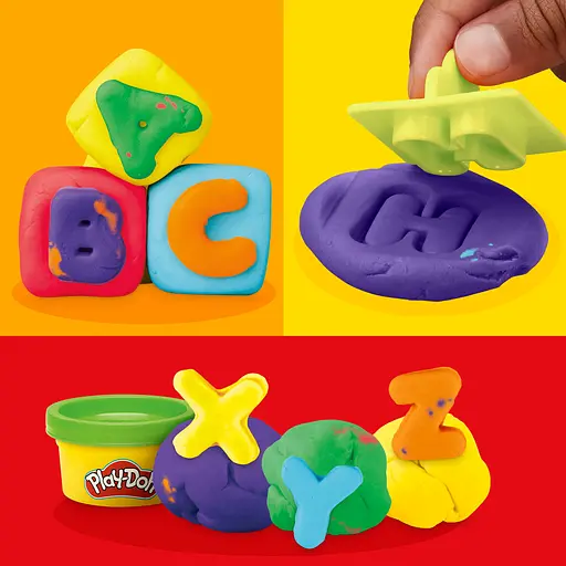 Набор для творчества Hasbro Play-Doh Основы Fundamentals Letters (E8530_E8532) - фото 4