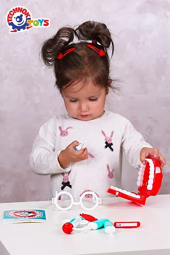 Ігровий набір стоматолог 6641TXK, 9 предметів - фото 3