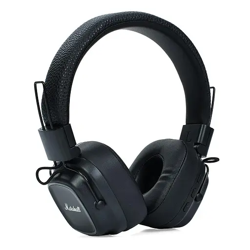 Навушники MAJOR 4, 108 дБ, 20 Гц - 20 000 Гц, 32 Ом, FM-радіо, LED-підсвічування, Bluetooth чорні - фото 2