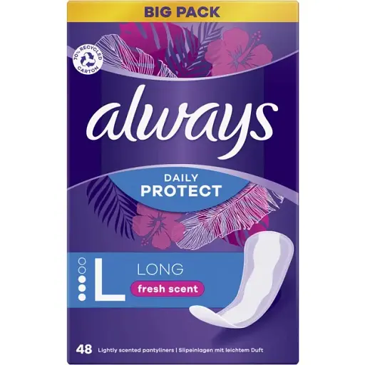 Уцінка. Щоденні прокладки Always Daily Protect Long Свіжий аромат 48 шт. - фото 2