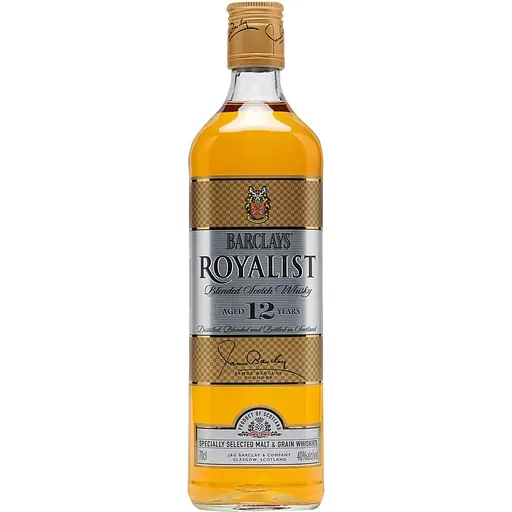 Виски Barclays Blended Royalist 12 лет выдержки в подарочной коробке 40% 0.7 л - фото 2