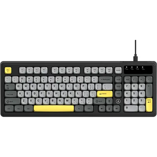 Клавиатура Ajazz AF98 Black USB-C (AF98-BGY)