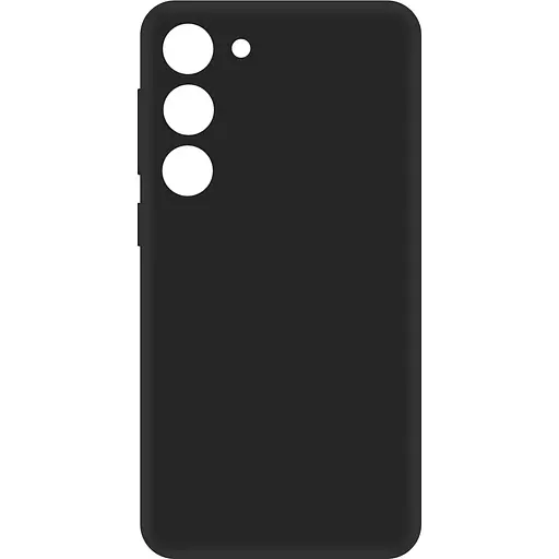 Чохол Make Samsung S23 Silicone Phantom Black