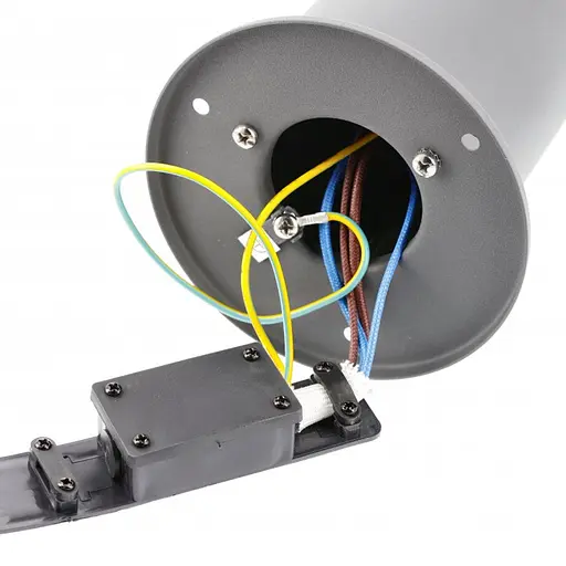 Світильник садовий з розеткою CORTA-P E27 IP44 40 см графіт | Line F | Арт. OS-CORP40G-30 - фото 2