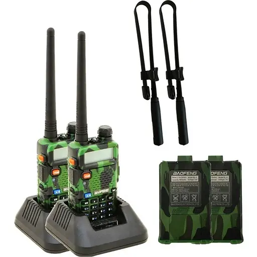 Рация Baofeng UV-5R Tactical Camo 2 шт UV-5R_Tactical_Camo [141722]