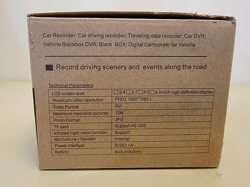 Ssontong Model A9 1080p Високошвидкісний реєстратор водіння... SD-карта 32 ГБ... Відеореєстратор - фото 4