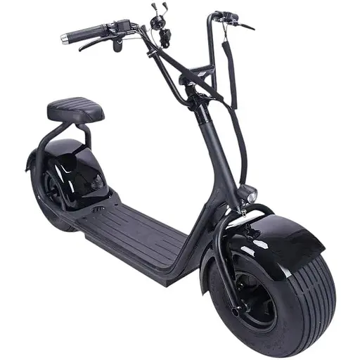 Електроскутер Yigao SEEV Citycoco 1000W 12 Ah чорний - фото 3