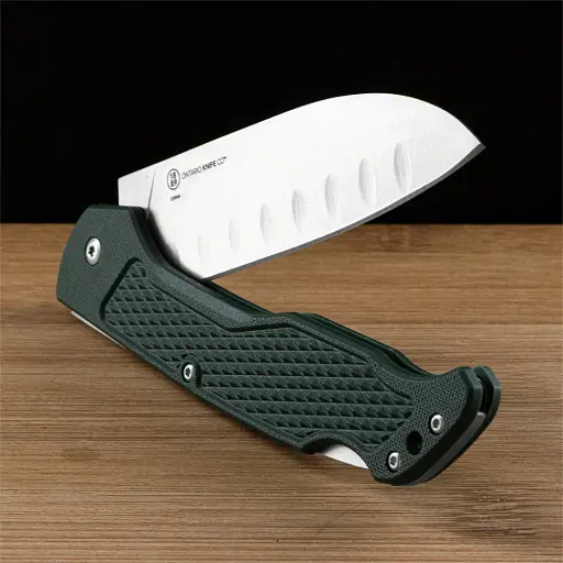 Нож Ontario Knife Camp Plus Santoku - фото 5