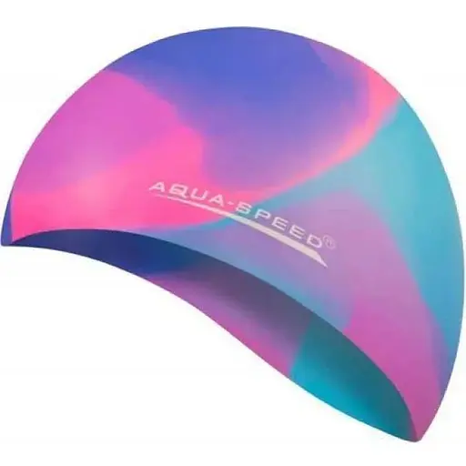 Шапочка для плавання Aqua Speed Bunt Рожевий/Синій (1000-113-45)