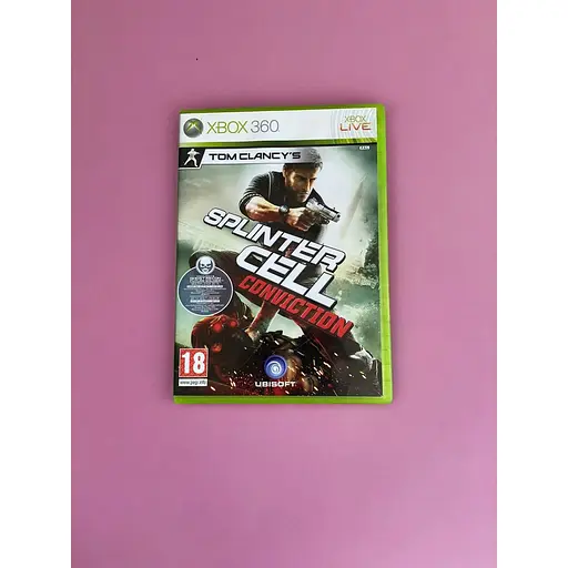 Диск с игрой на Xbox 360 лицензия Tom Clancy’s Splinter Cell: Conviction, игра на Xbox 360 Tom Clancy’s