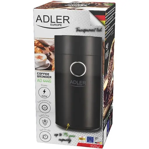 Кавомолка ADLER AD-4446BS - фото 10