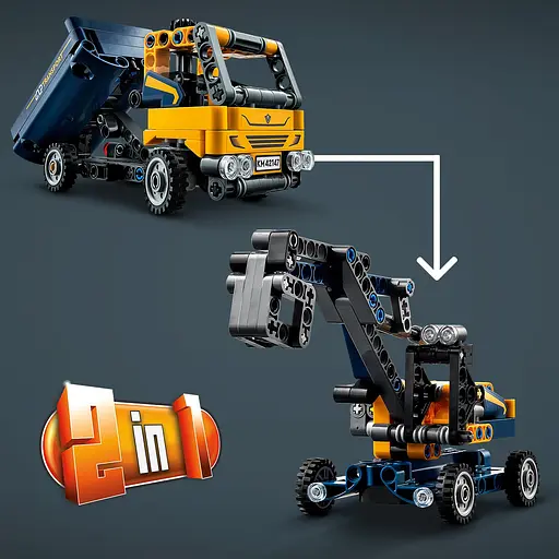 Уценка. Конструктор LEGO Technic Самосвал, 177 детали (42147) - фото 7