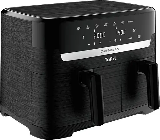 Мультипечь (аэрофритюрница) Tefal Dual Easy Fry EY901N10 - фото 2