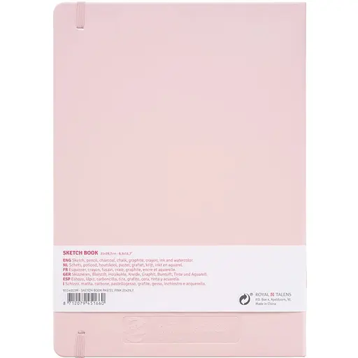 Блокнот для графіки Royal Talens Art Creation А4 140г/м2 80л Pastel Pink - фото 2