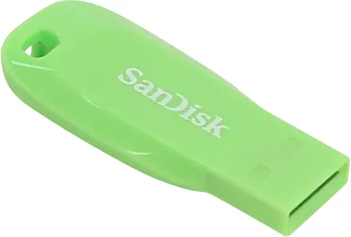Флеш-накопичувач SanDisk Cruzer Blade USB 2.0 64 GB зелений (SDCZ50C-064G-B35GE) - фото 3