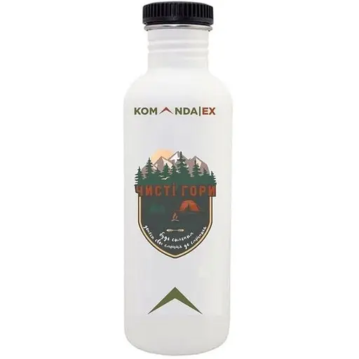 Пляшка Laken Basic Steel Bottle 0.75L KomandaEx White (1004-OE-BS75)