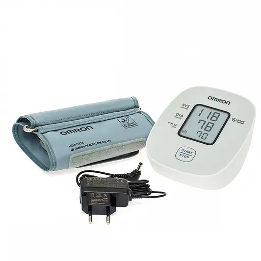 Тонометр Omron M2 Basic (HEM-7121j-e) автоматичний на плече з адаптером - фото 7