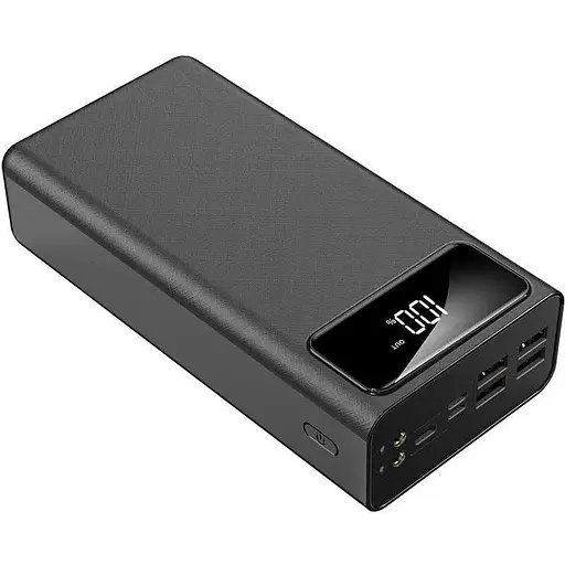 Універсальна мобільна батарея Power Bank Borofone DBT16B 50000 mAh (Чорний) - фото 3