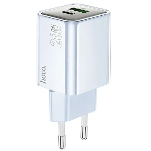 СЗУ Hoco N46 Glorious PD20W+QC3.0 (1USB-A/1C) - фото 3
