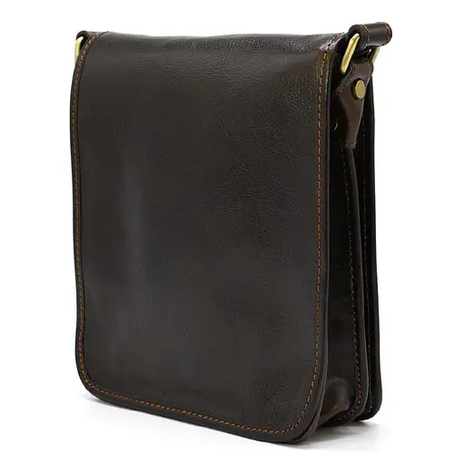 Стильный кожаный мужской планшет через плечо Firenze 26х22х8 см sum0028277 - фото 4