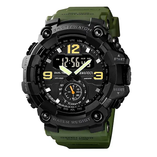 Наручные часы мужские 004 Army Green Awarder acs0032011