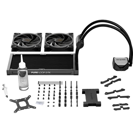 Водяное охлаждение be quiet! Pure Loop 2 FX 280 ARGB Black (BW014) - фото 3
