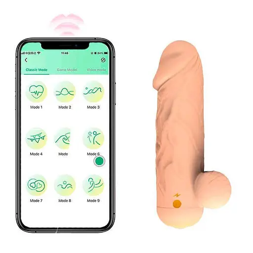 Силіконовий смарт-вібратор Love Spouse міні для жінок тілесний